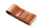 Preview: Schreibgeräteetui TRIO CAMBRIDGE Top Grain Leder hellbraun